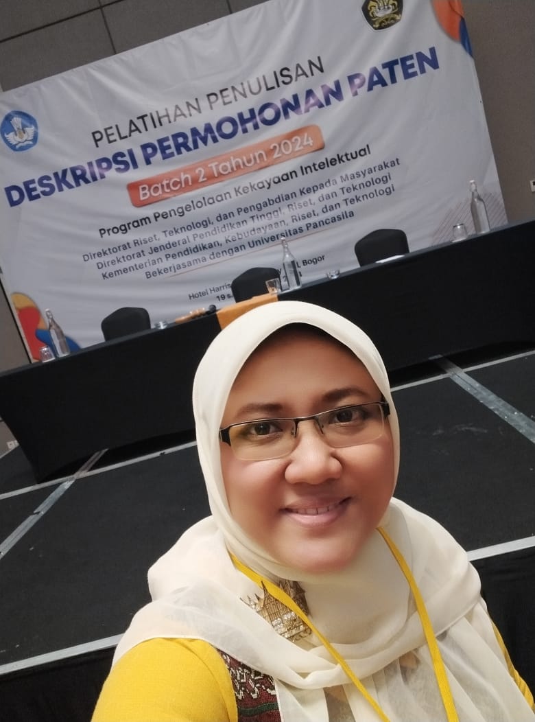 Dr. dr. Zuhrah Taufiqa, M. Biomed Ikuti Pelatihan Paten untuk Optimalkan Penelitian Berbasis KI di UNP