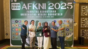 Dekan FK UNP Hadiri Forum Dekan AFKNI 2025 di Gorontalo