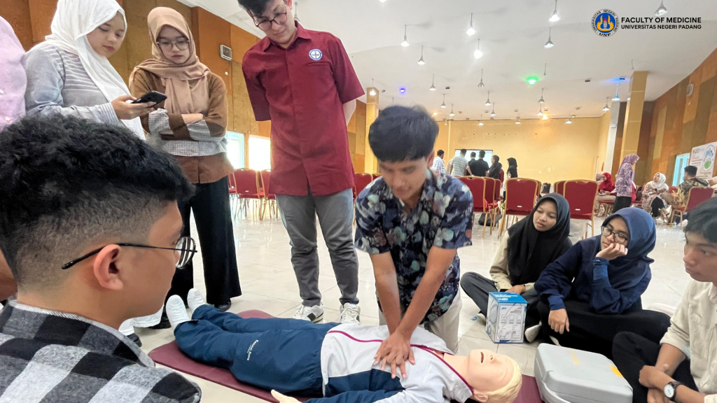 FK UNP Gelar Pelatihan Kesiapsiagaan Bencana dan Pelatihan BHD, EWS Bersama Prodi  Anestesiologi dan Terapi Intensif FKUNAND /RSUP dr. M. Djamil Padang